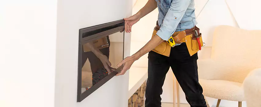 Metal Fireplace Installation in Prattville, Alabama